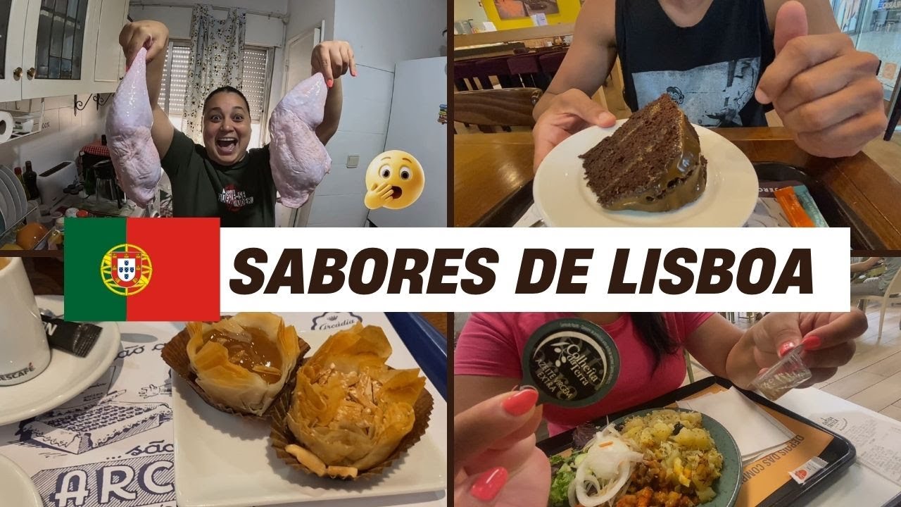 Vlog Sem Roteiro –  Receita, Compras, Almoço e Passeios por Lisboa