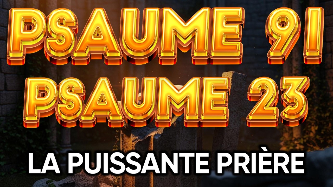PRIÈRES POUR LE 10 MARS PSAUME 91 ET PSAUME 23   DEUX DES PRIÈRES LES PLUS PUISSANTES DE LA BIBLE 🙏