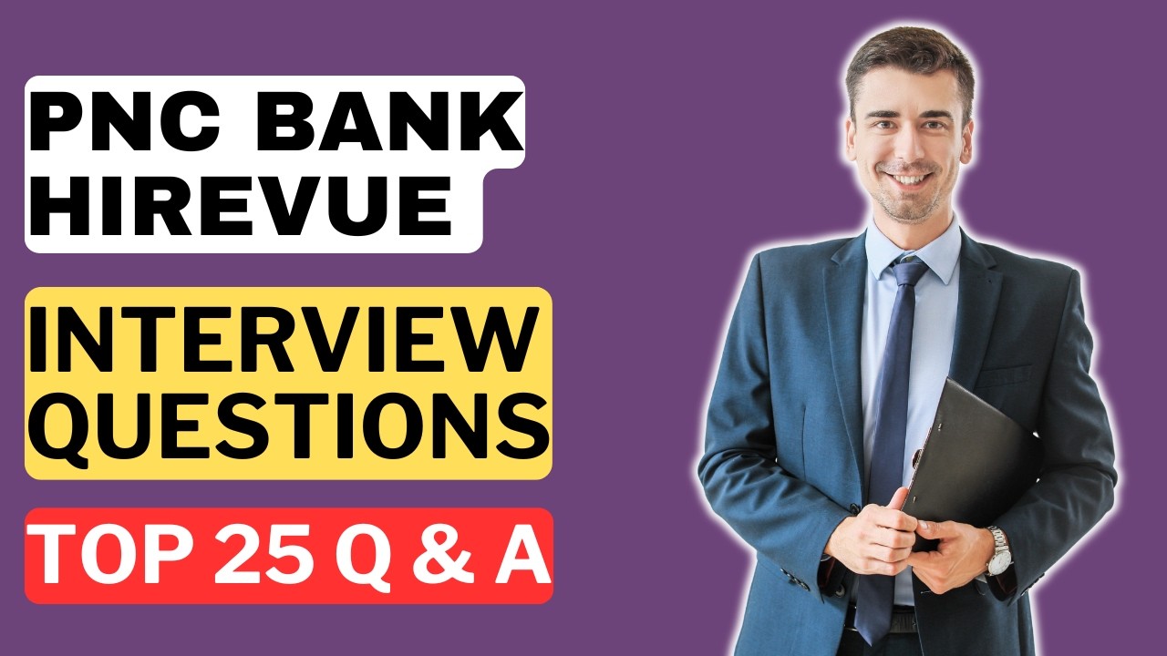 PNC Bank HireVue Interview Questions and Answers | How to Pass the Interview