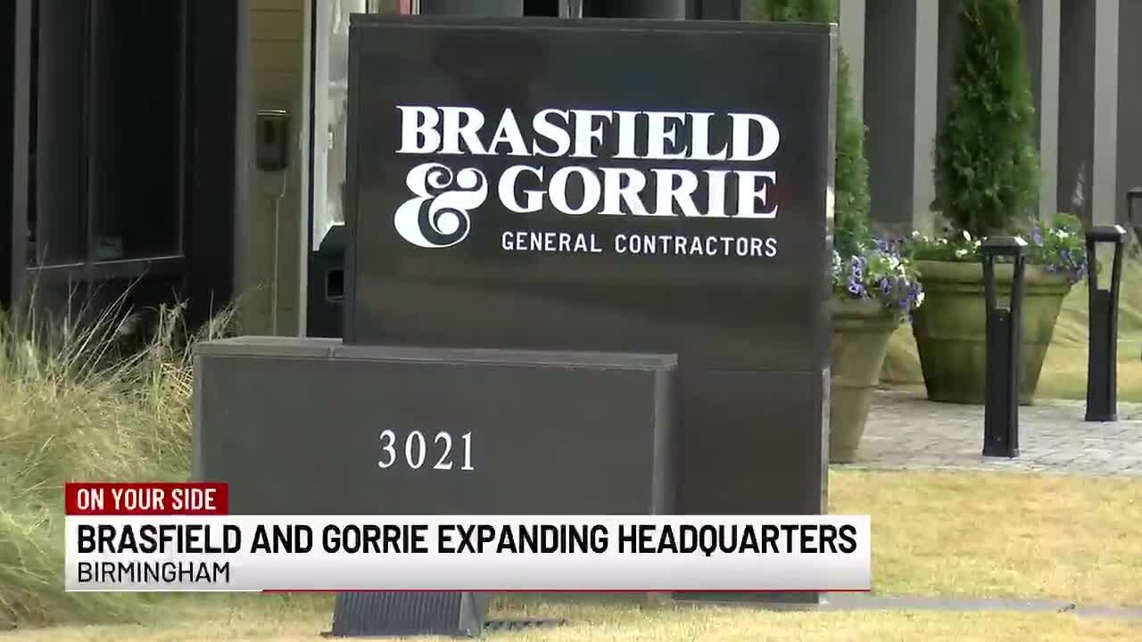 Brasfield and Gorrie expanding HQ in Birmingham