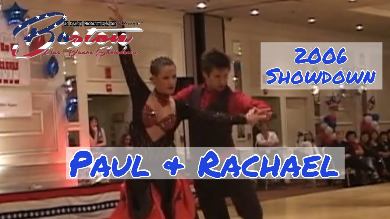 Rachael McEnaney & Paul McAdam - 2006 Boston Line Dance Showdown