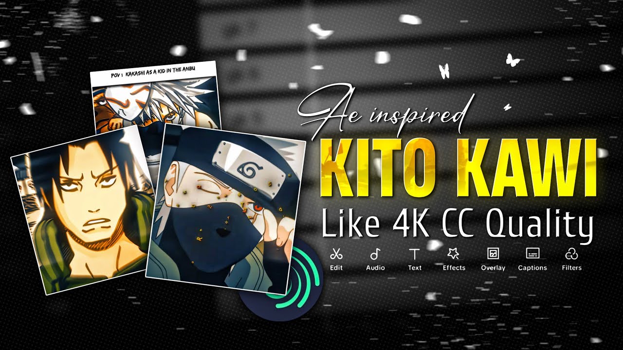 Kito kawi like 4k cc Quality in alight Motion | preset | Edit with GK