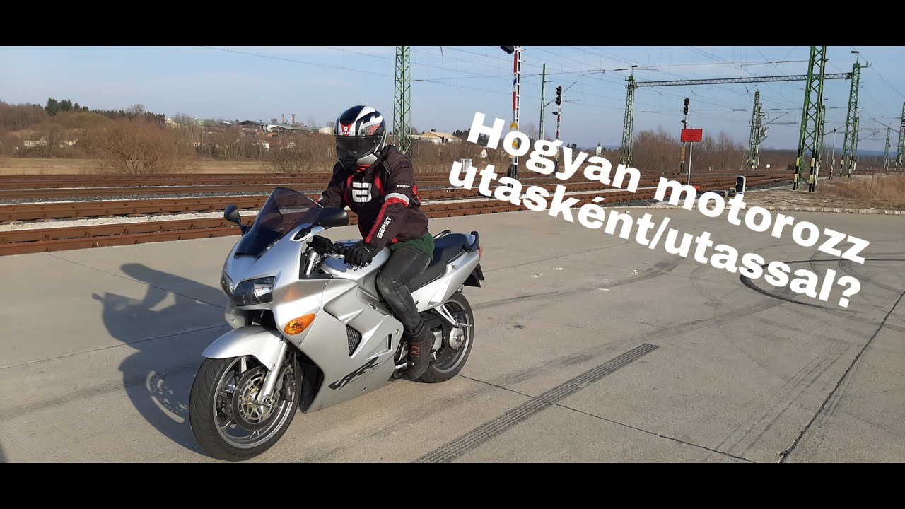 Hogyan motorozz utassal/utasként?
