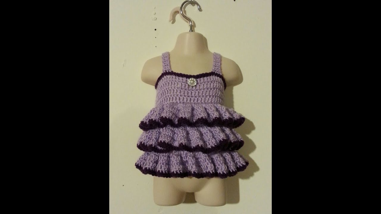 Easy Crochet Toddler Top Tutorial - Ruffled Madness
