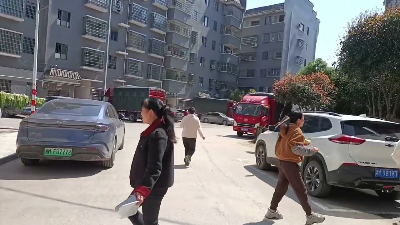 中国湖南宁远无人村，村民从山上搬迁到镇上Unmanned Village in Ningyuan, Hunan, China#无人村