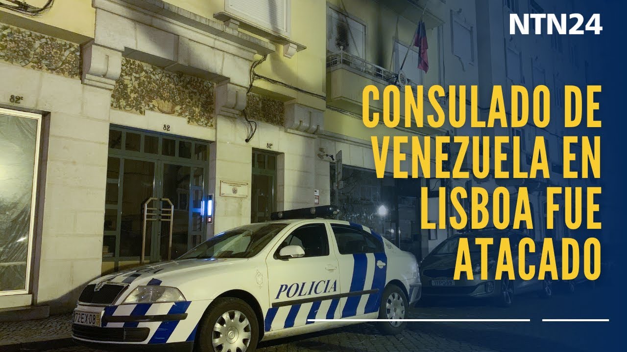 Consulado de Venezuela en Lisboa fue atacado con un artefacto incendiario