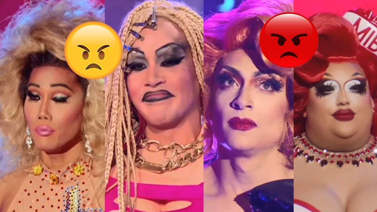 When Drag Race queens don't take elimination well 🤬| PART 2