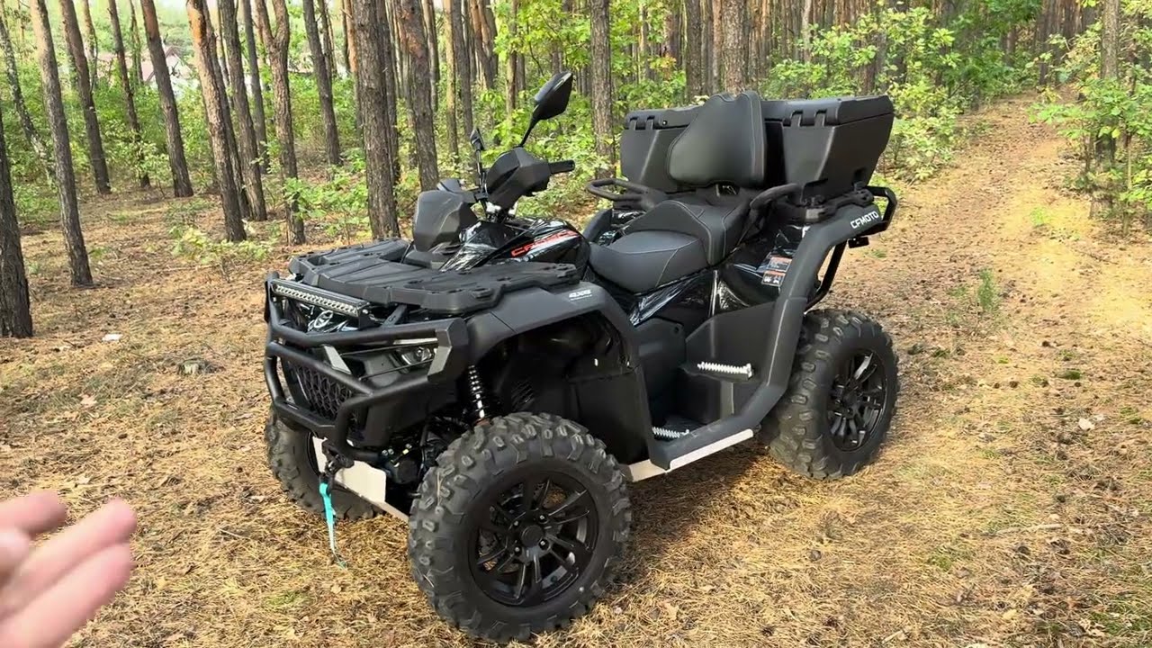 CFMOTO 850 BLACK EDITION GEN 3 Czarny quad cf moto g3 najnowszy model w ATV OTWOCK