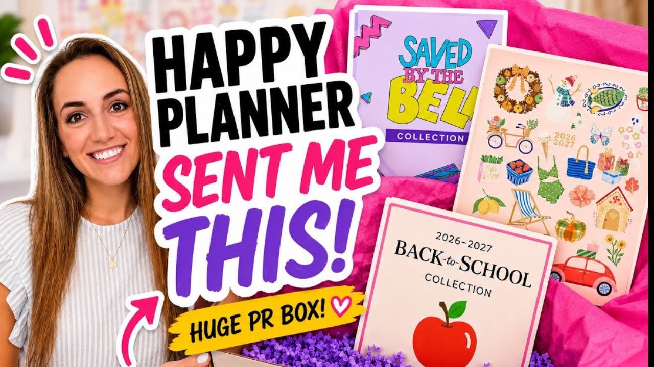 Распаковка новой коллекции Happy Planner &laquo;Снова в школу&raquo;!