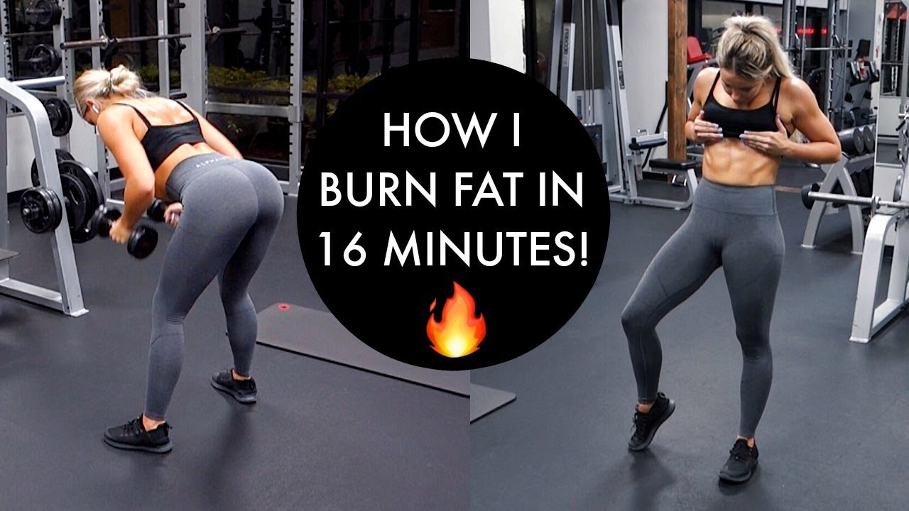 FULL BODY HIIT WORKOUT | 16 minute FAT BURNING workout!
