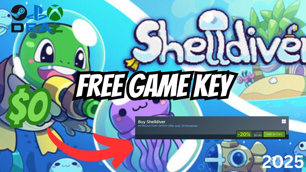 How To Get Shelldiver For Free - Shelldiver Free Download 2025 (Xbox,PS5,PC/Steam)