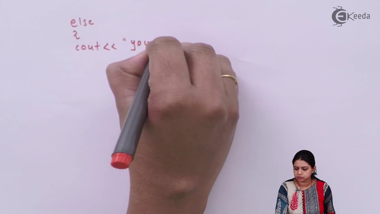 Control Structures If, If Else, Switch - Introduction to C++ Class 11 - Computer Science Class 11