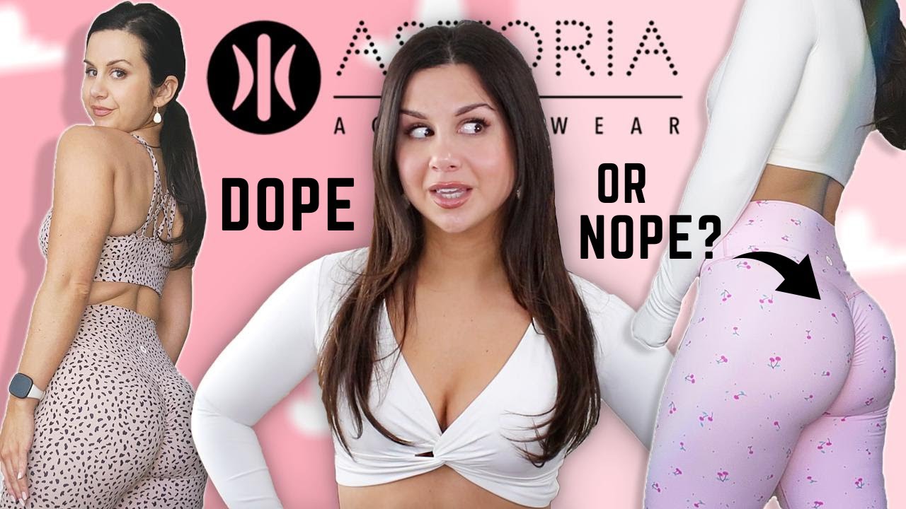 I DIDN'T EXPECT THIS SCRUNCH BUM… ASTORIA ACTIVEWEAR TRY ON HAUL REVIEW! + MOBIFITNESS #leggings