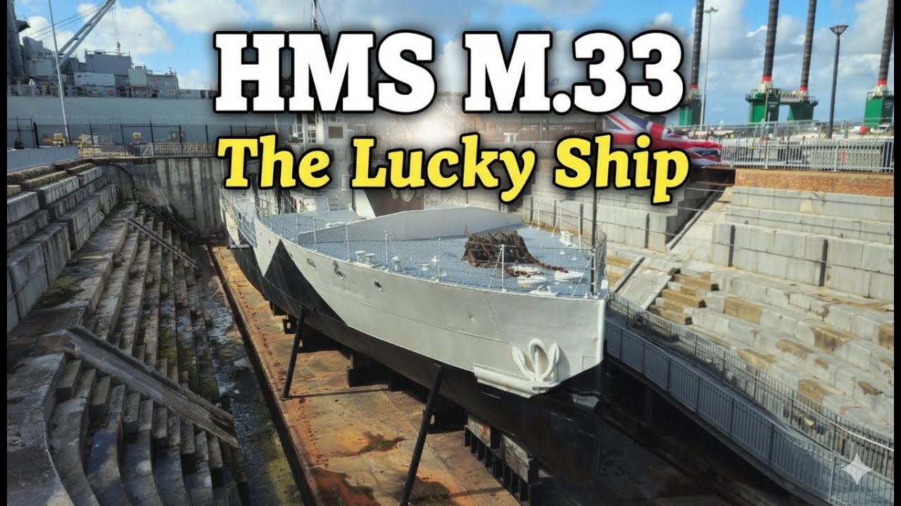 HMS M33: The Lucky British Monitor Ship of WWI & Gallipoli | Naval History Survivor