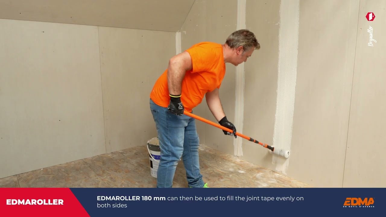 EDMAROLLER | Joint compound roller with handle range