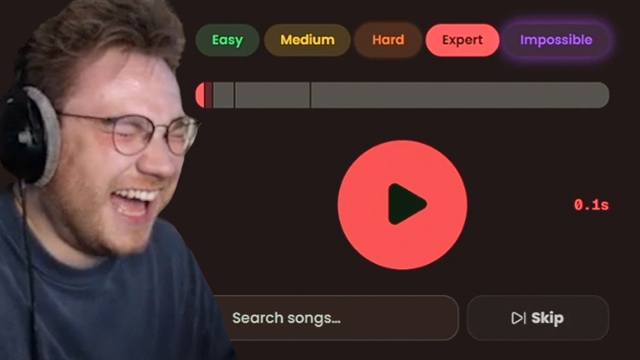 Guess The Song in 0.1 Seconds