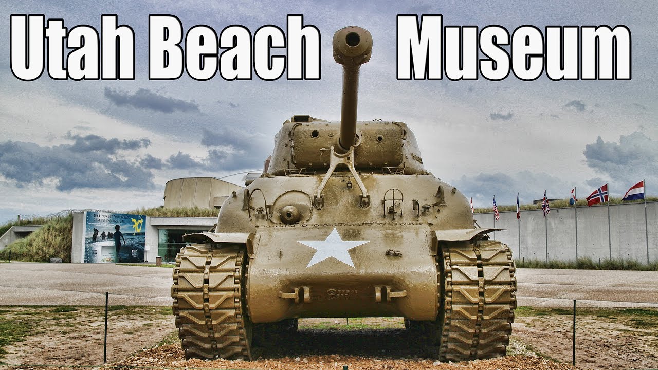Utah Beach & Museum, Normandy, France 4K