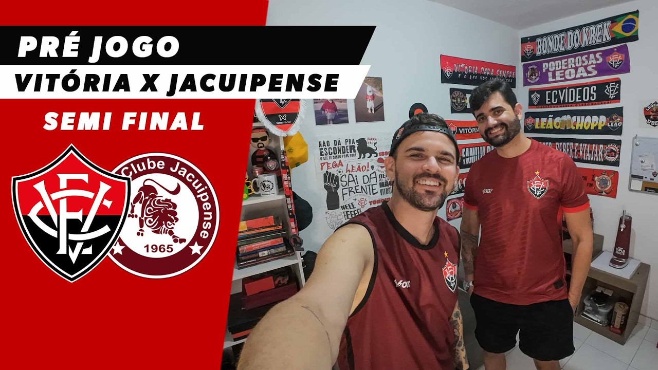 PRÉ JOGO VITÓRIA x JACUIPENSE  | Semi Final do Campeonato Baiano - com Boteco do Leão