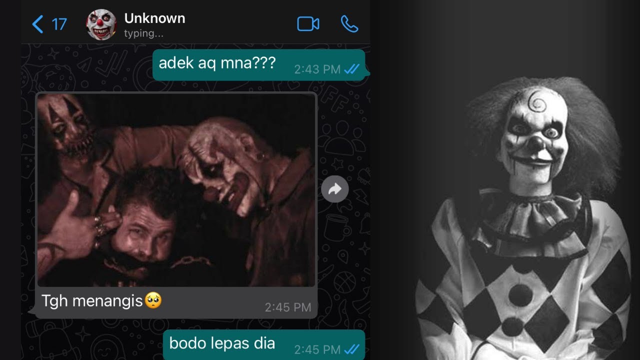 KISAH BADUT PSYCHO (SERAM!!!)