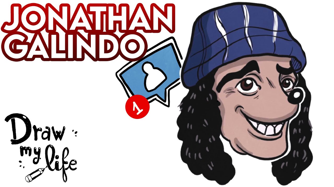 ¡ALERTA! El PELIGROSO RETO DE JONATHAN GALINDO | Draw My Life en Español
