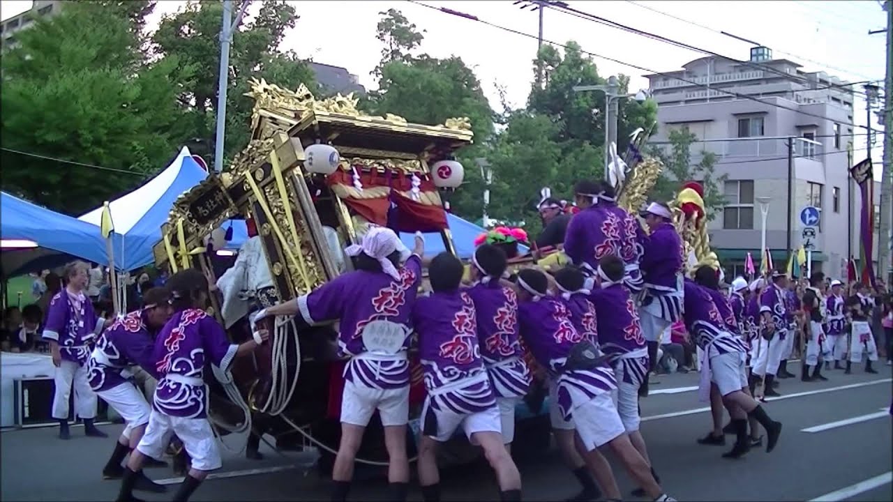 ２０１３年８月４日　神社丸の晴れ姿　大四日市まつり出場記録