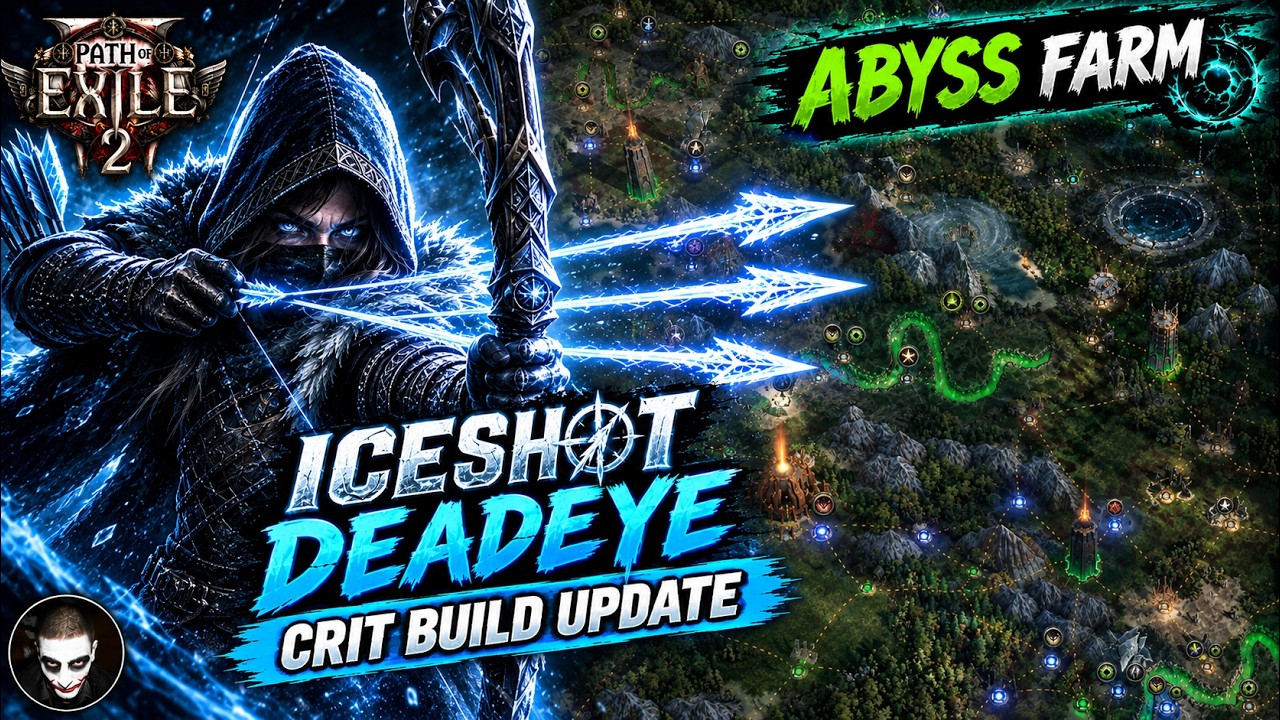 PoE 2 FR &mdash; Обновление Ice Shot Deadeye билда на криты (мид-гейм) | Изменения Бездны и новая страт...