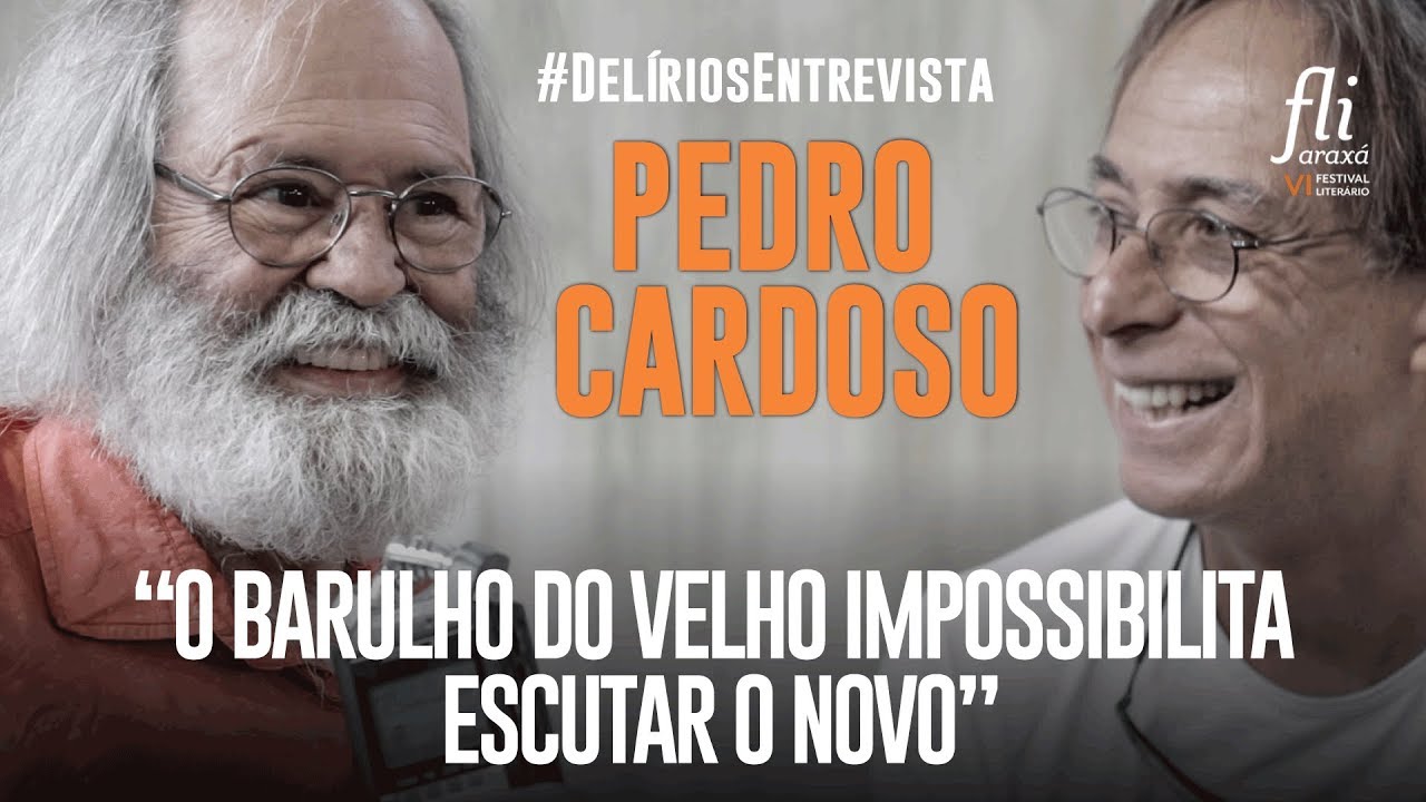 Delírios conversa com Pedro Cardoso, ator, humorista e.. escritor! FliAraxá 2017