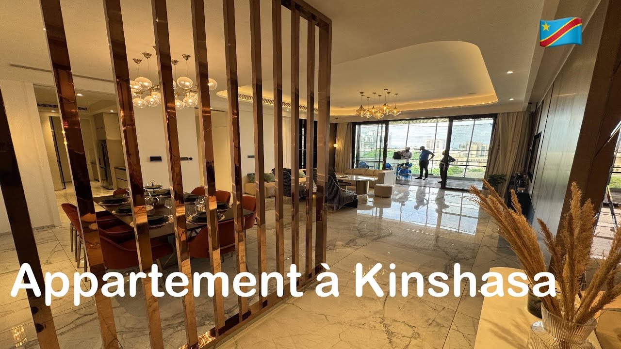 Tour complet des appartements de la GRANDE RÉSIDENCE RDC, complexe de maisons de ville à Kinshasa