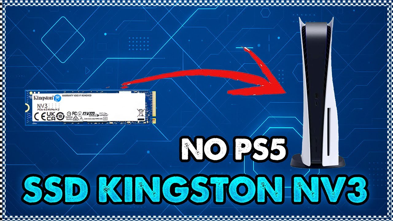 Testamos Kingston NV3 no  PLAYSTATION 5 | MELHOR SSD BARATO 2025