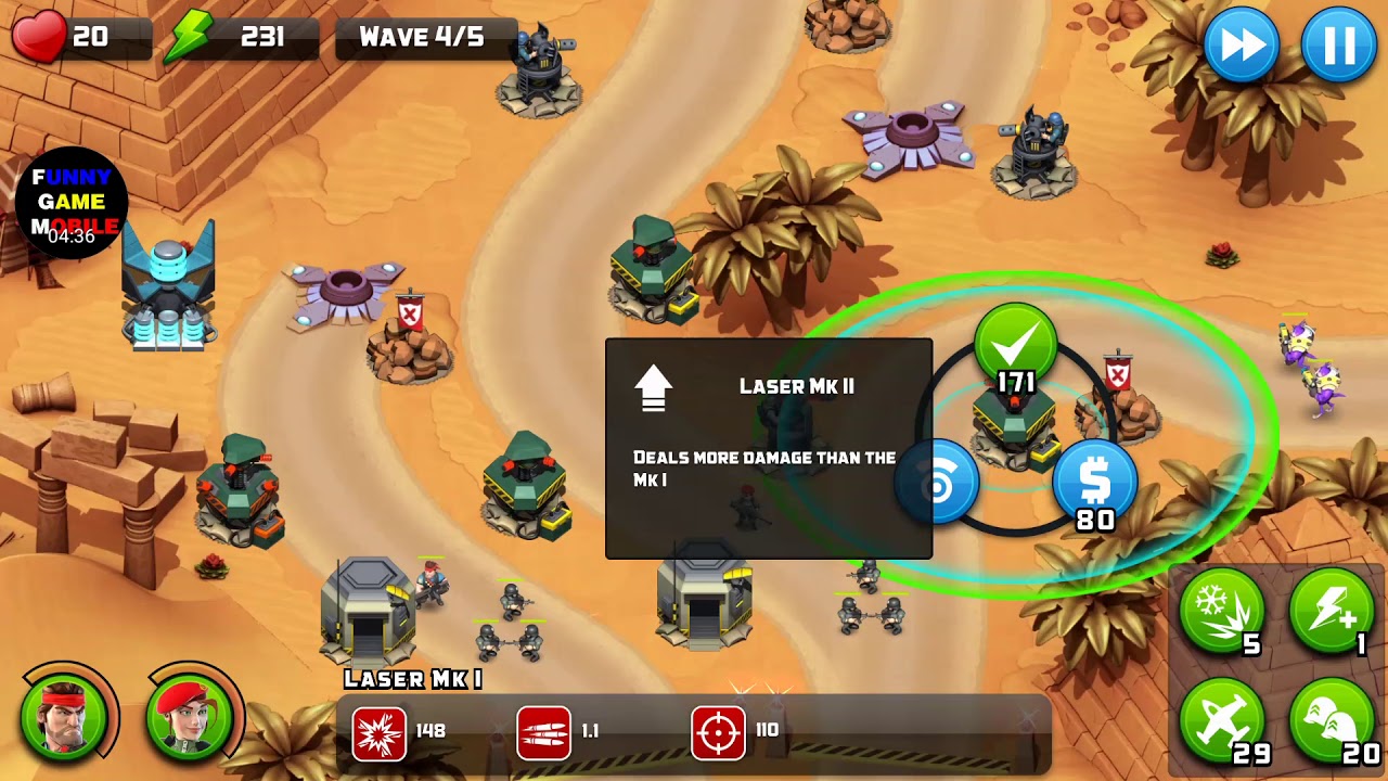 FGM - Alien Creeps TD: Level 31 ( Campaign )