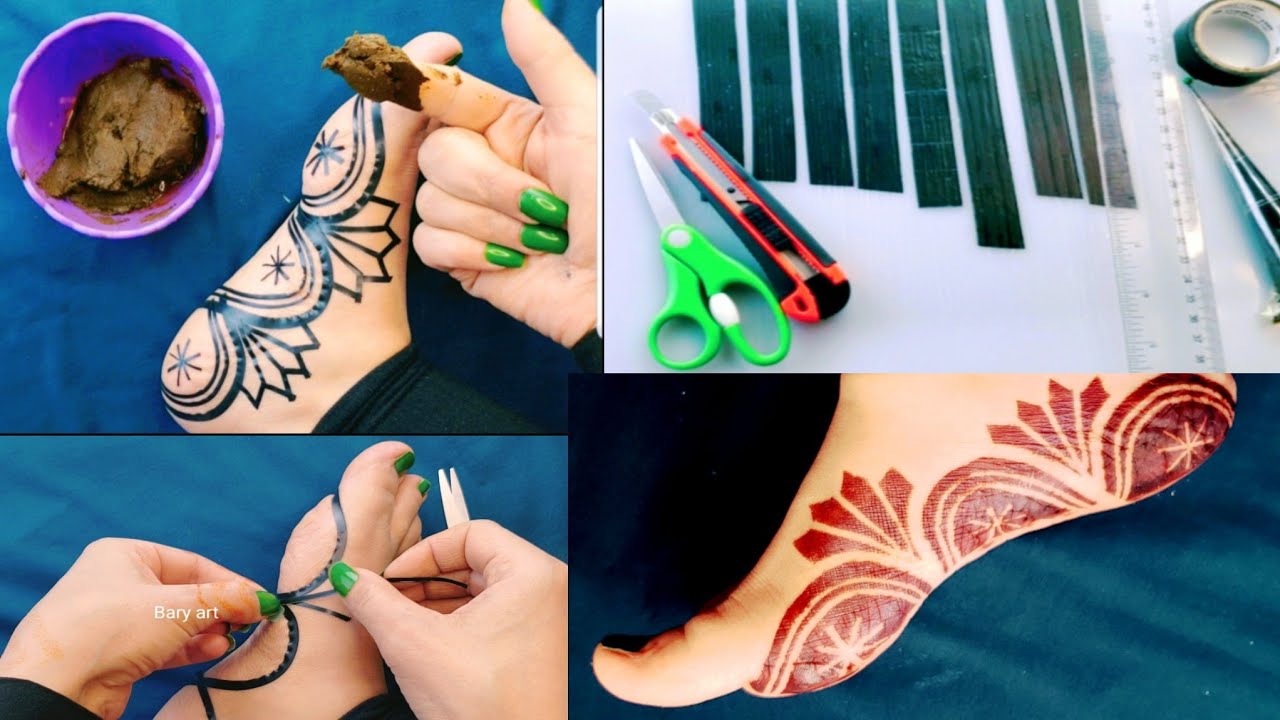 waw cadi mahaan 👍New types of henna Sudan حنه شرائط سودانيه سهله وانيقه سويها بنفسك 😇