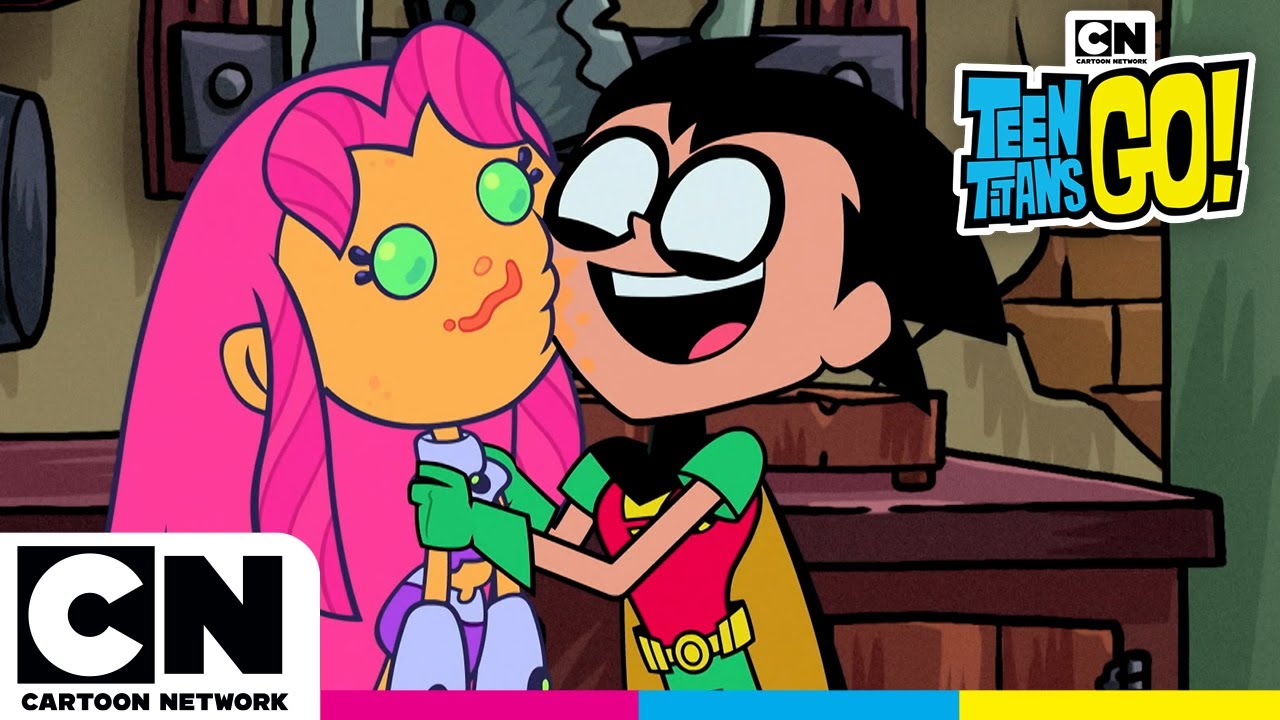 Robin Falls in Love With A Cake | Teen Titans Go! |@cartoonnetworkuk