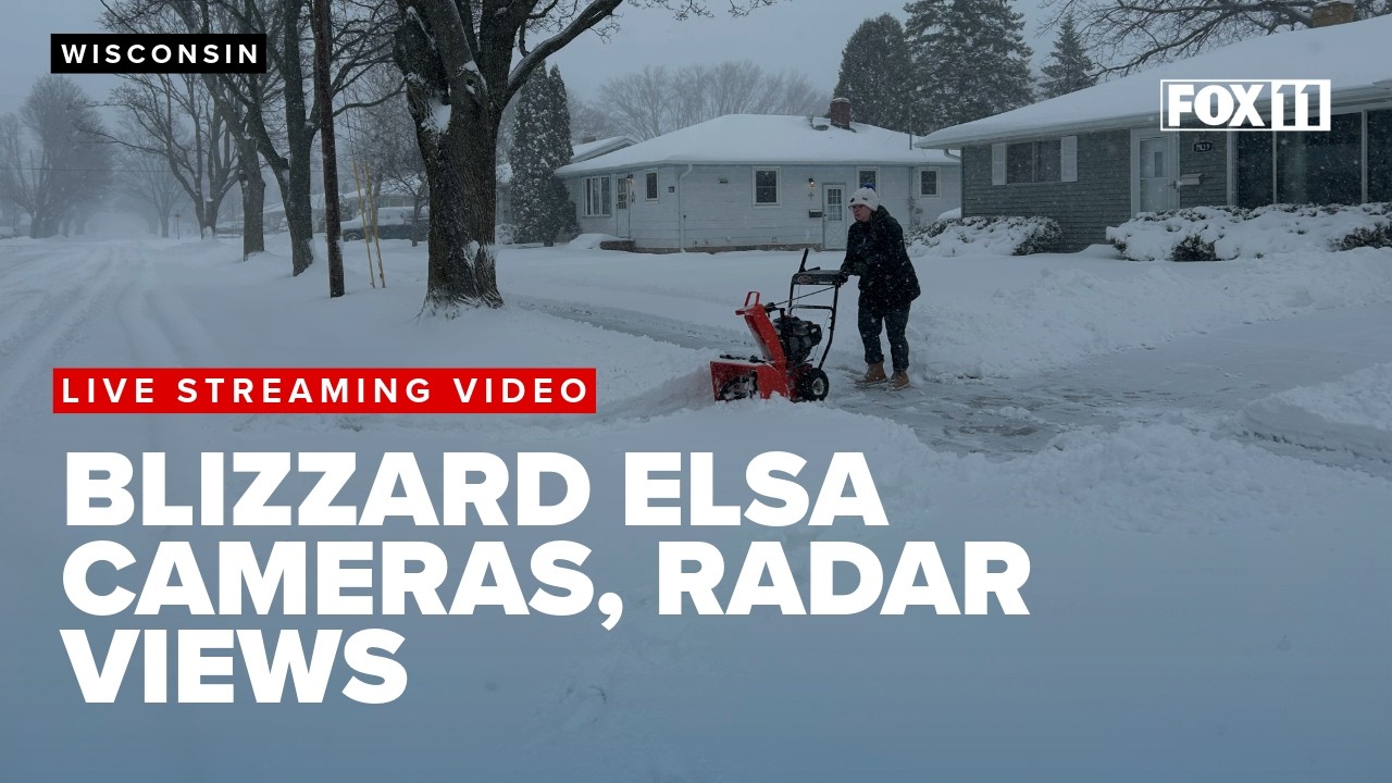 Track Blizzard Elsa in Northeast Wisconsin