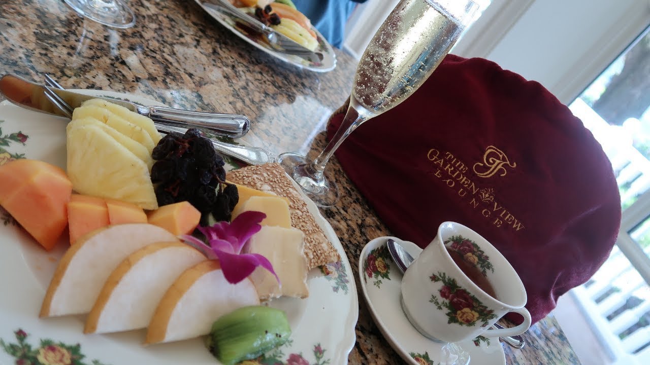 We Had Afternoon Tea At Disney's Grand Floridian's Garden View Tea Room!
