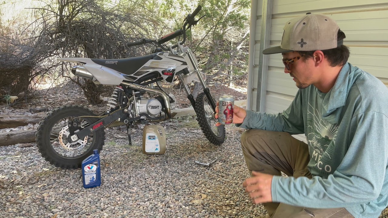 SSR 125cc oil change in less than 4 minutes!