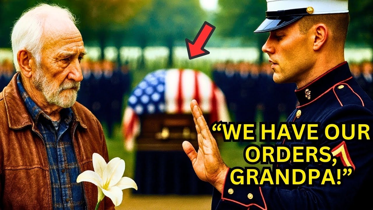 Guards Refused to Let the Old Veteran Near the Casket — Until a General Stopped the Entire Funeral