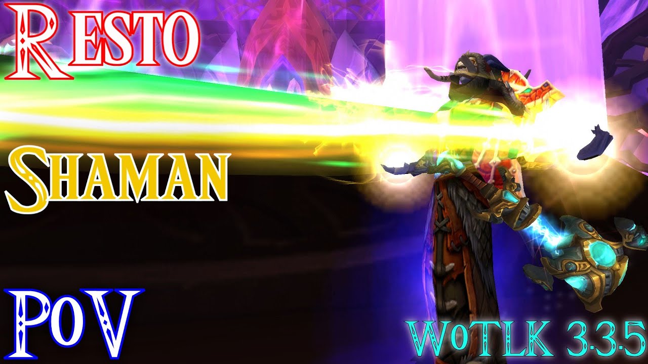 Restoration Shaman in Icecrown Citadel 25 and The Ruby Sanctum 25 Heroic!