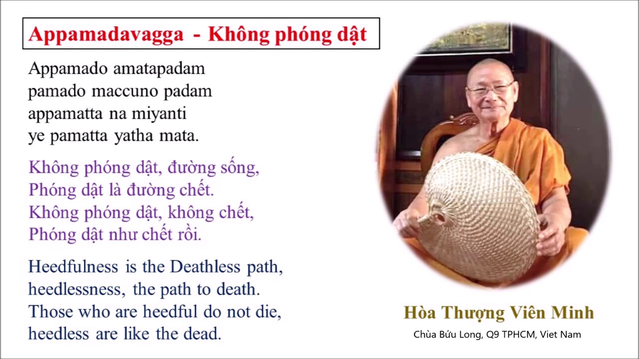 Không Phóng Dật (Con Đường Bất Tử) - HT. Viên Minh