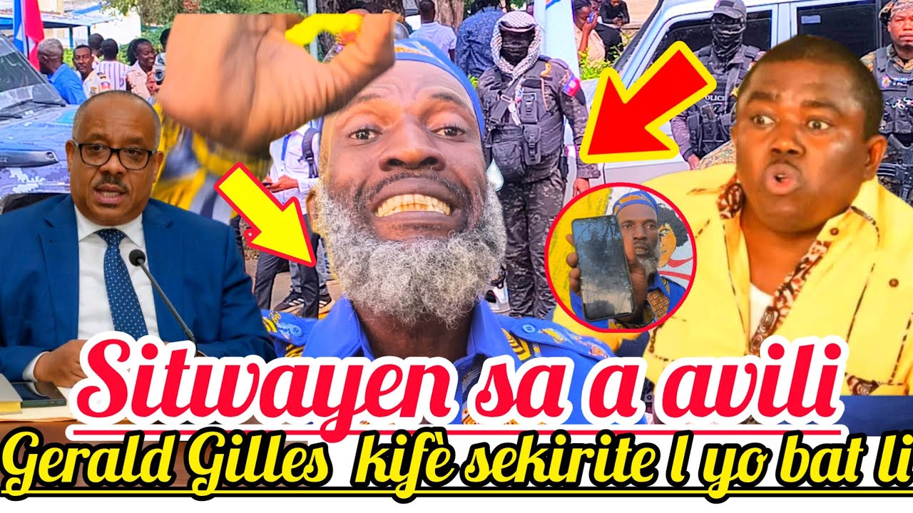 WOW😱🆘Sitwayen sa a avili Gerald Gilles Ki rele l Vin lakay li Epi fè polisye bat li lè l rive.