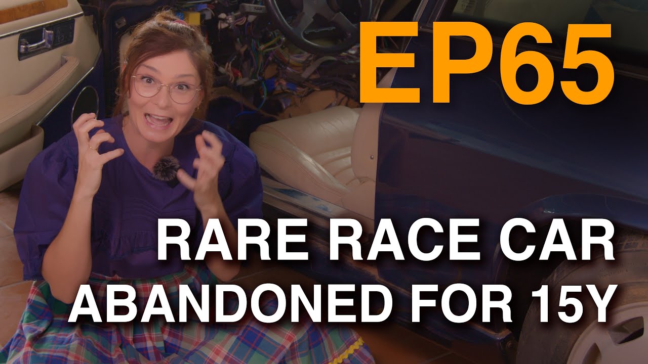 EP65 - Rare Abandoned Race Car - Jaguar XJRS