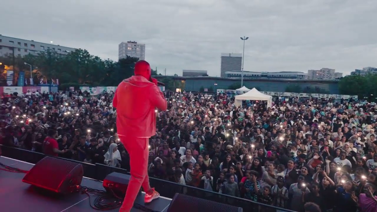 Concert Imen ES, Keblack sur la Plage des Jeux à Nanterre