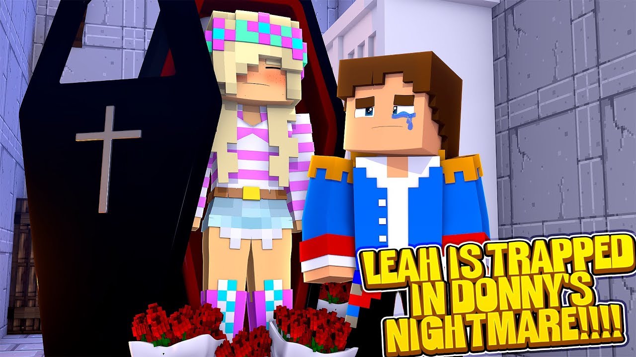 Minecraft Roleplay || I AM TRAPPED IN LITTLE DONNY'S NIGHTMARE-LITTLE LEAH DROWNS!!!