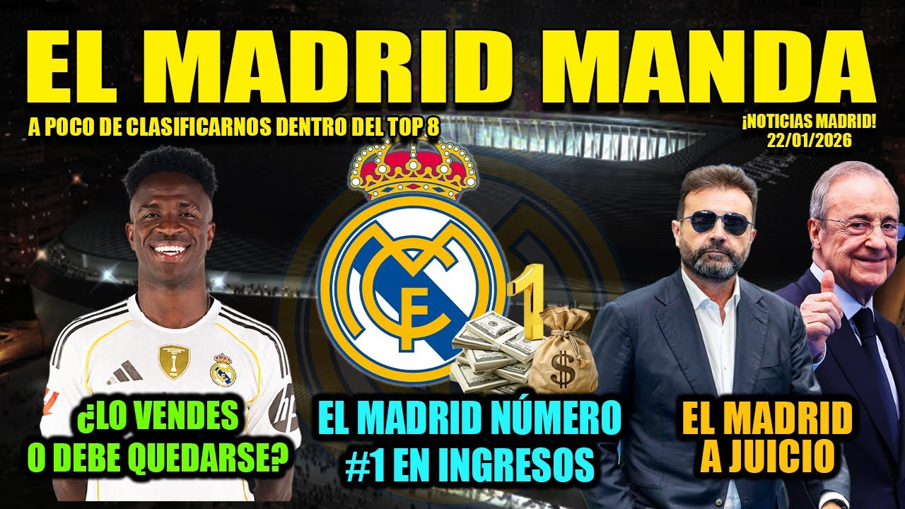 El Madrid manda en TODO Champions dinero y polémica