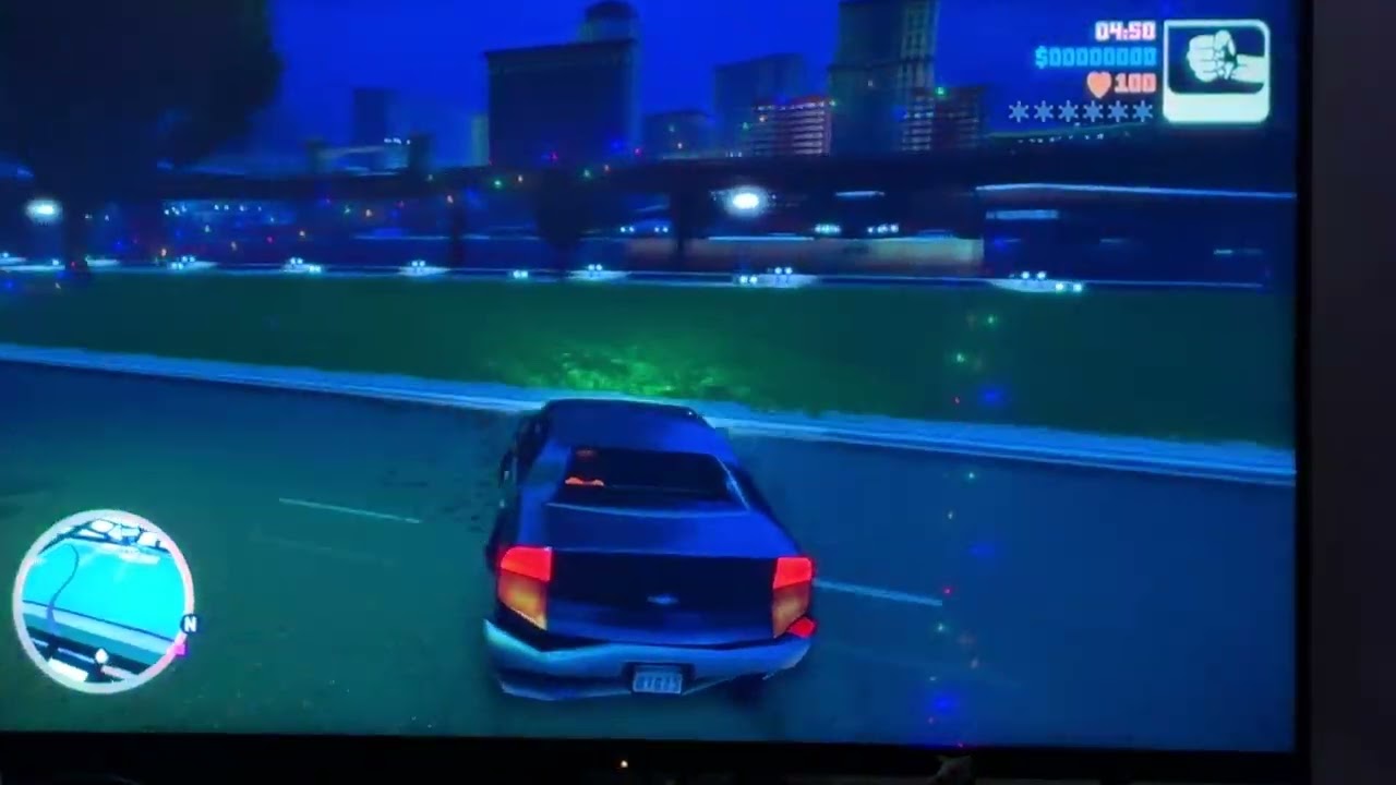 Mason playing GTA III
