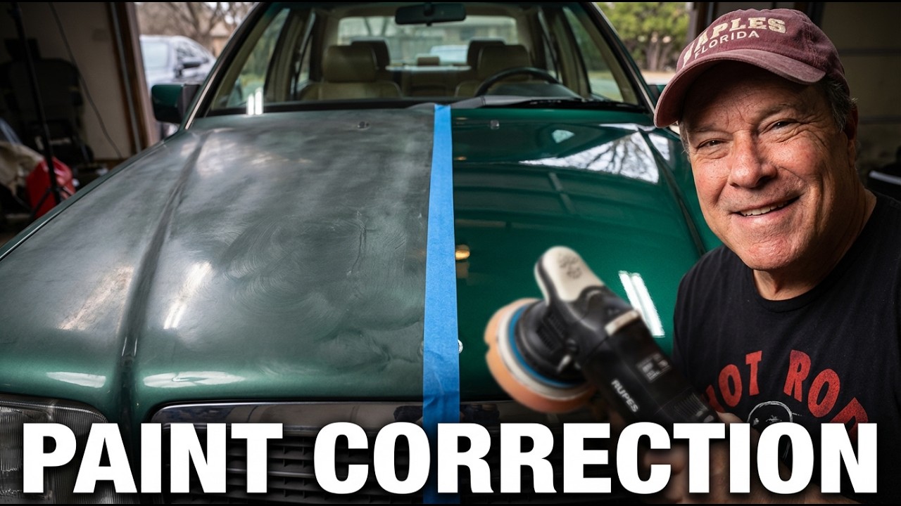 How I Removed 18 Years Of Dirt And Sap On My Rare Mercedes E320 Cabriolet!