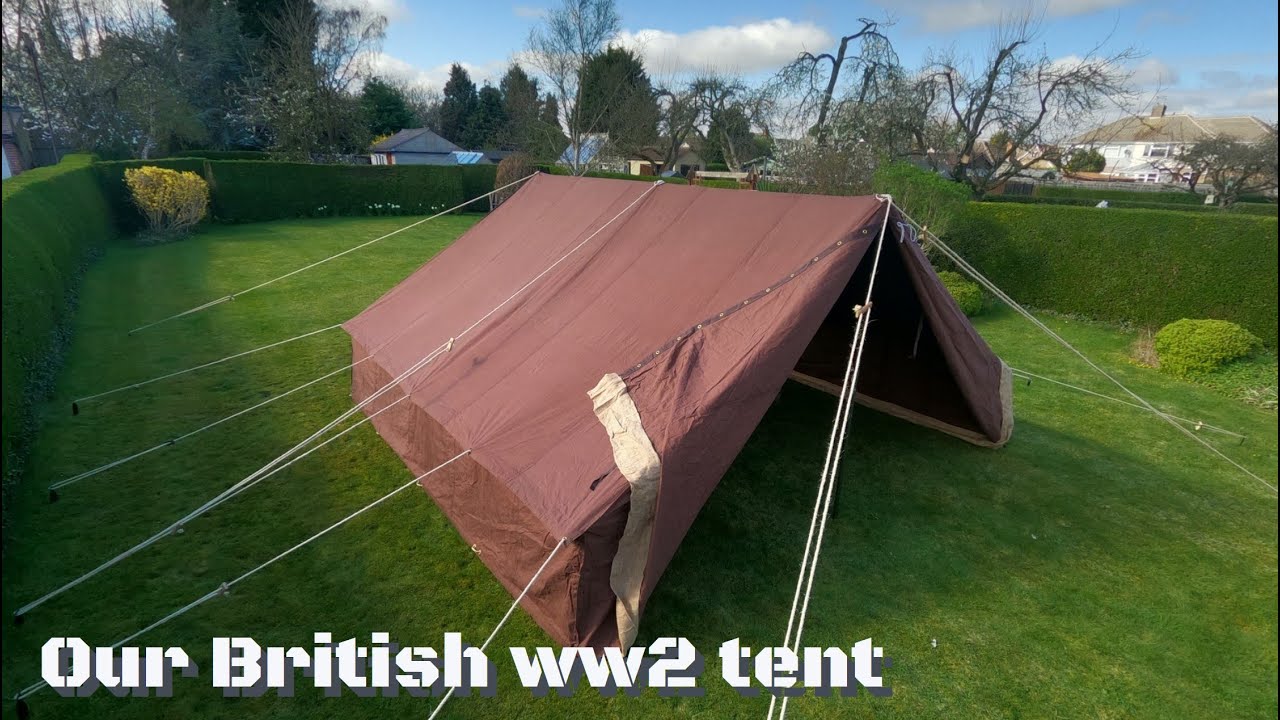 British ww2 medical tent