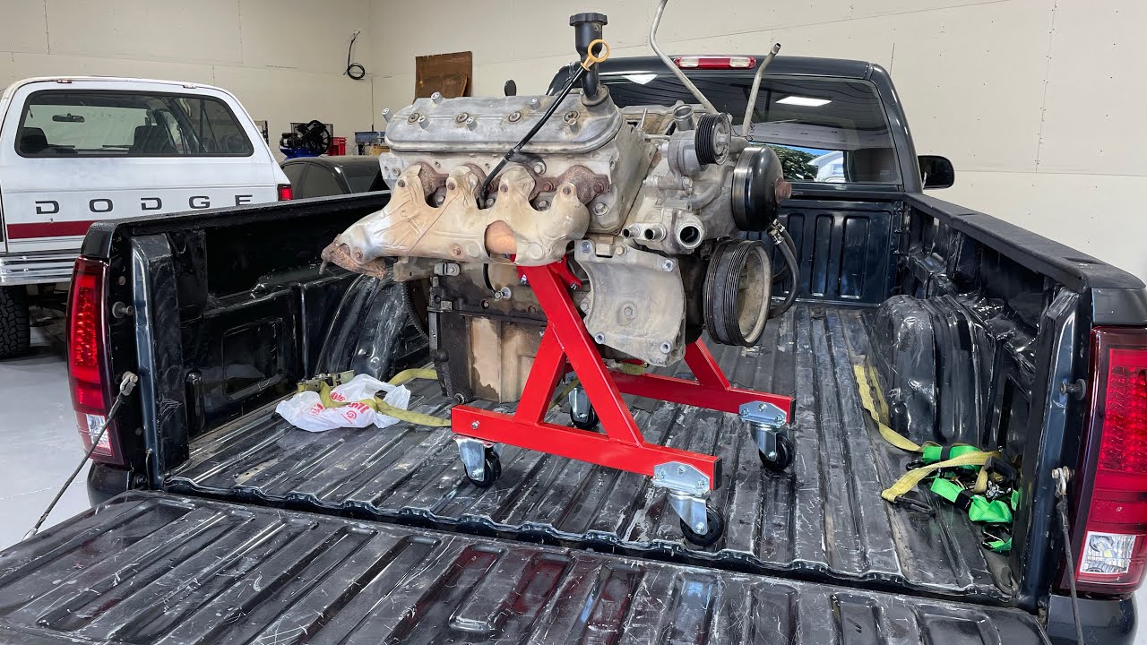 HF truck bed crane quick install