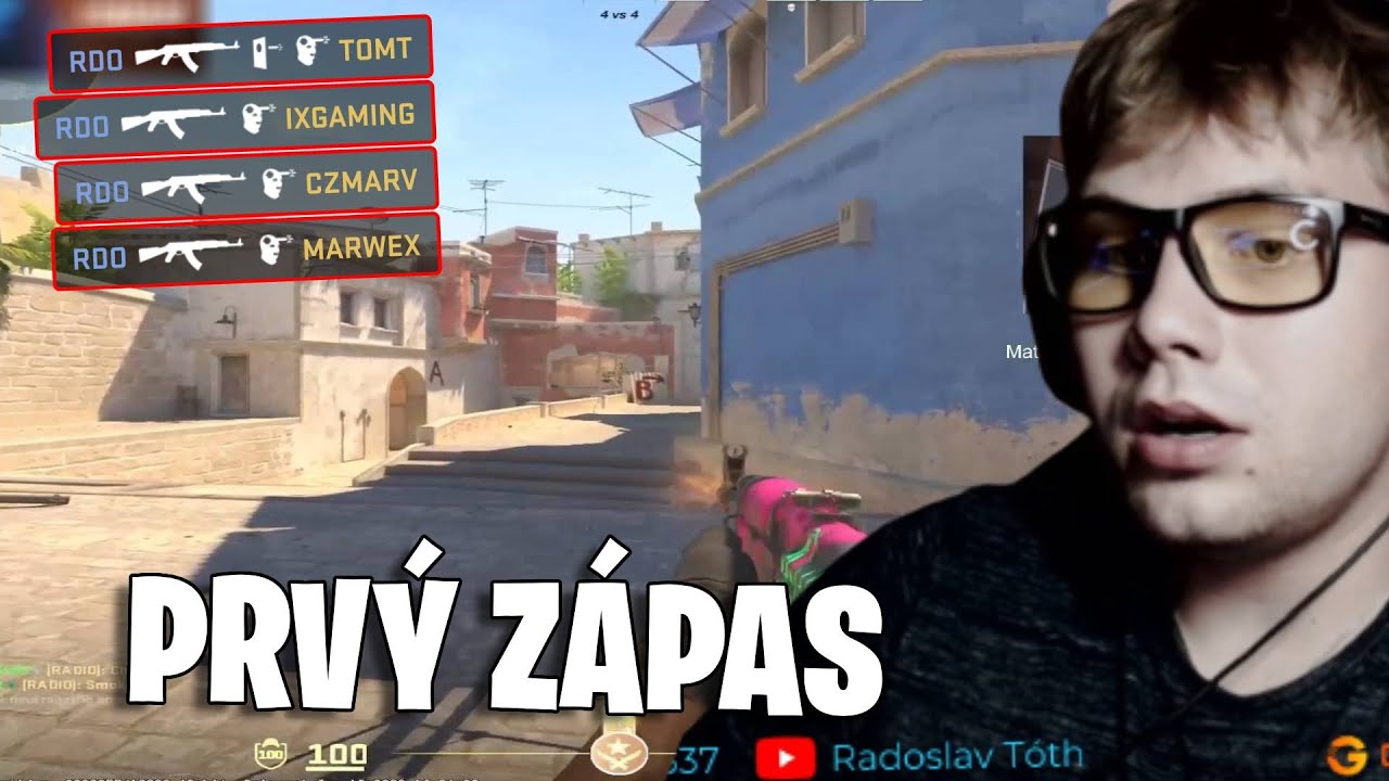 Prvý Counter-Strike 2 zápas | CS2 Gameplay - rdo1337
