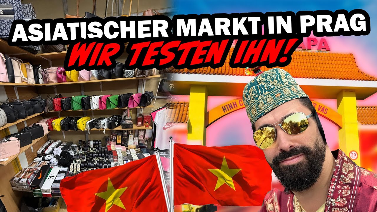 KLEIN VIETNAM mitten in Prag?😱 SAPA Market Gefährlich? + geiles Essen in Prag