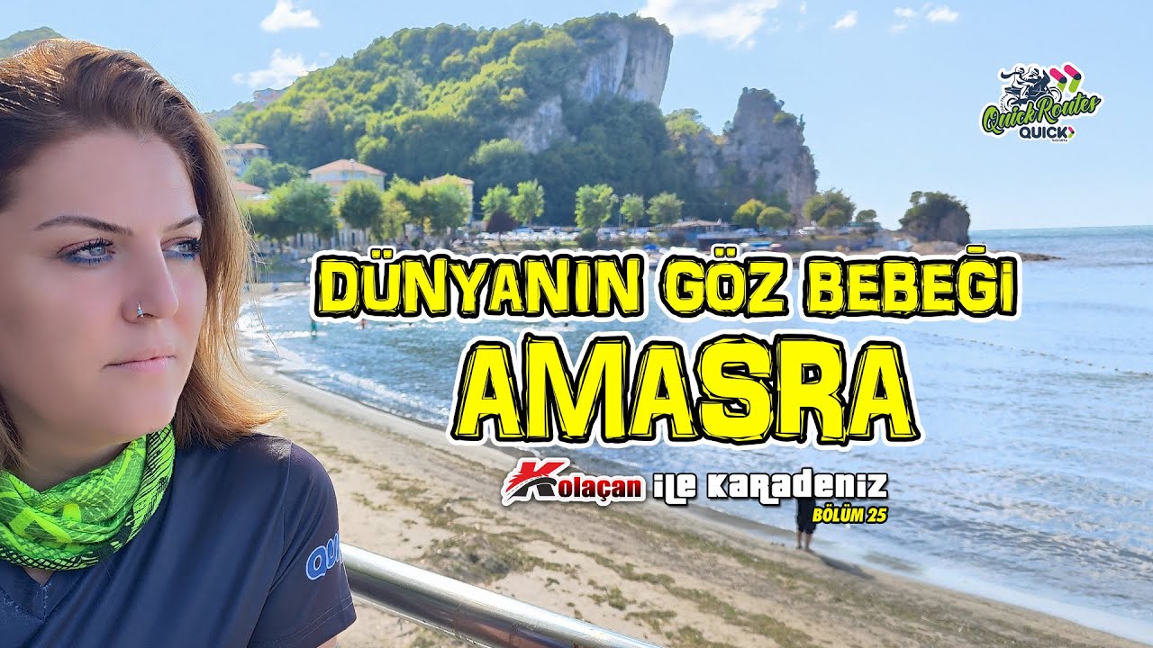 Motosikletle AMASRA; Ceşmi Cihan'a Sürdük | Bartın | Kolaçan ile Karadeniz Bölüm 25